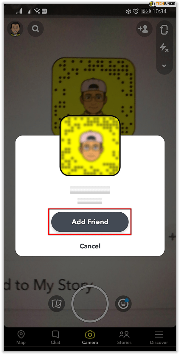 Significado de Quick Add en Snapchat