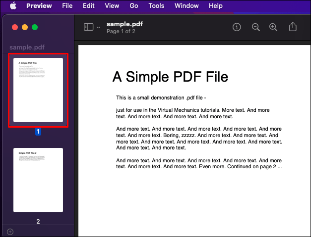 Añade una imagen a un PDF en Mac utilizando Preview