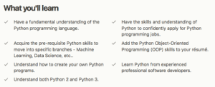 Los cursos más impresionantes de Python en Udemy