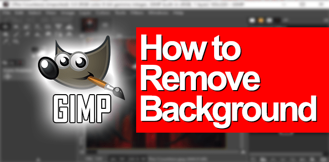 Cómo eliminar el fondo en GIMP