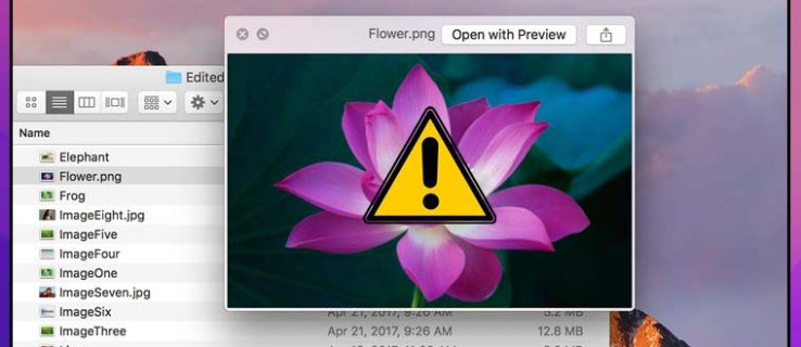 Cómo arreglar las imágenes de vista previa de Mac que no aparecen